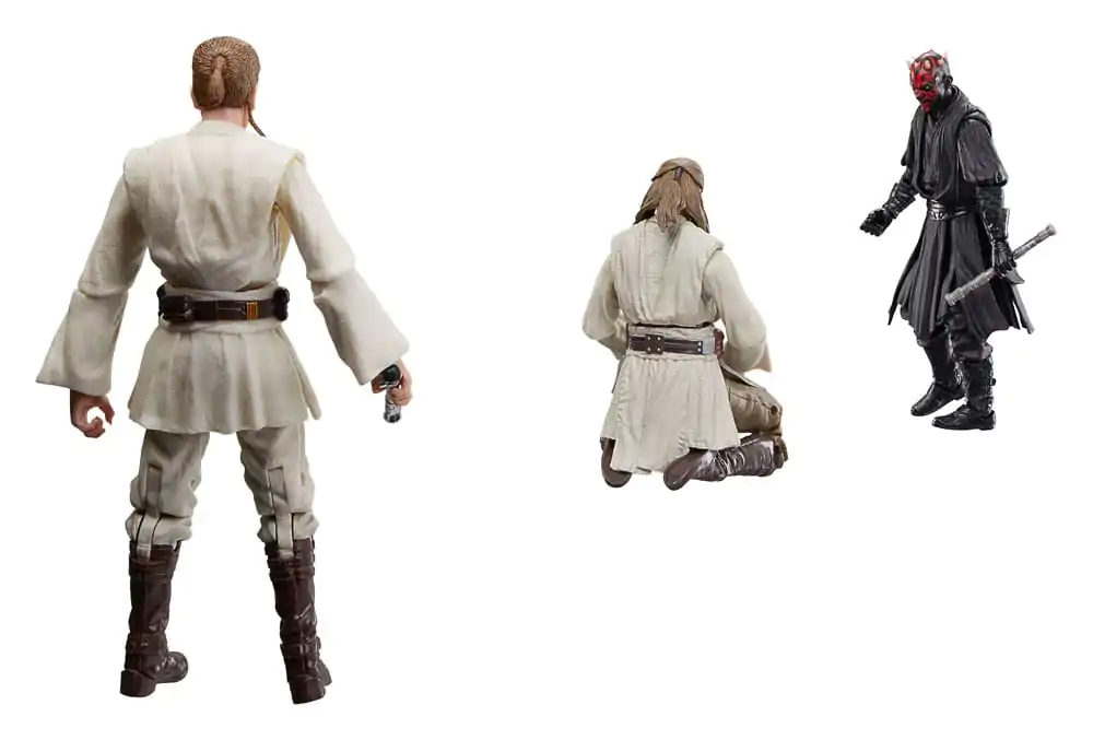 Star Wars Episode I Black Series Action Figure 3-Pack Qui-Gon Jinn, Darth Maul, Obi-Wan Kenobi 15 cm product photo