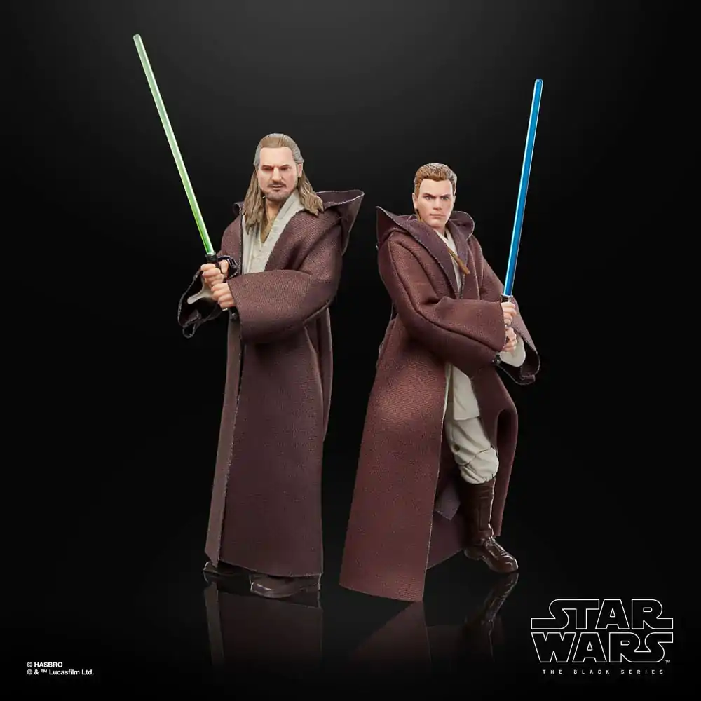 Star Wars Episode I Black Series Action Figure 3-Pack Qui-Gon Jinn, Darth Maul, Obi-Wan Kenobi 15 cm product photo