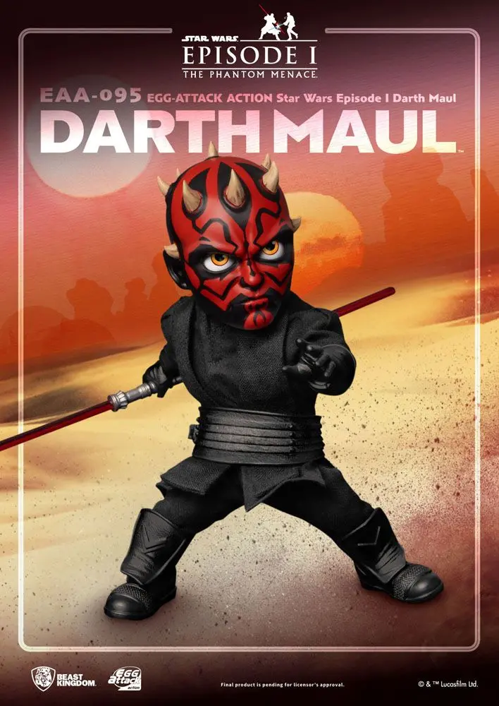 Star Wars Episode I Egg Attack Action Figure Darth Maul 16 cm product photo