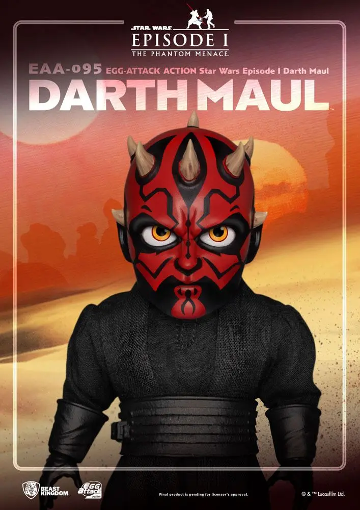Star Wars Episode I Egg Attack Action Figure Darth Maul 16 cm product photo