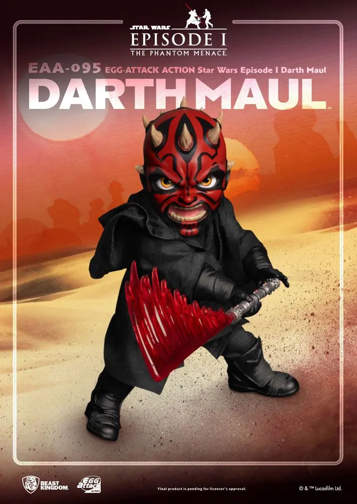 Star Wars Episode I Egg Attack Action Figure Darth Maul 16 cm product photo