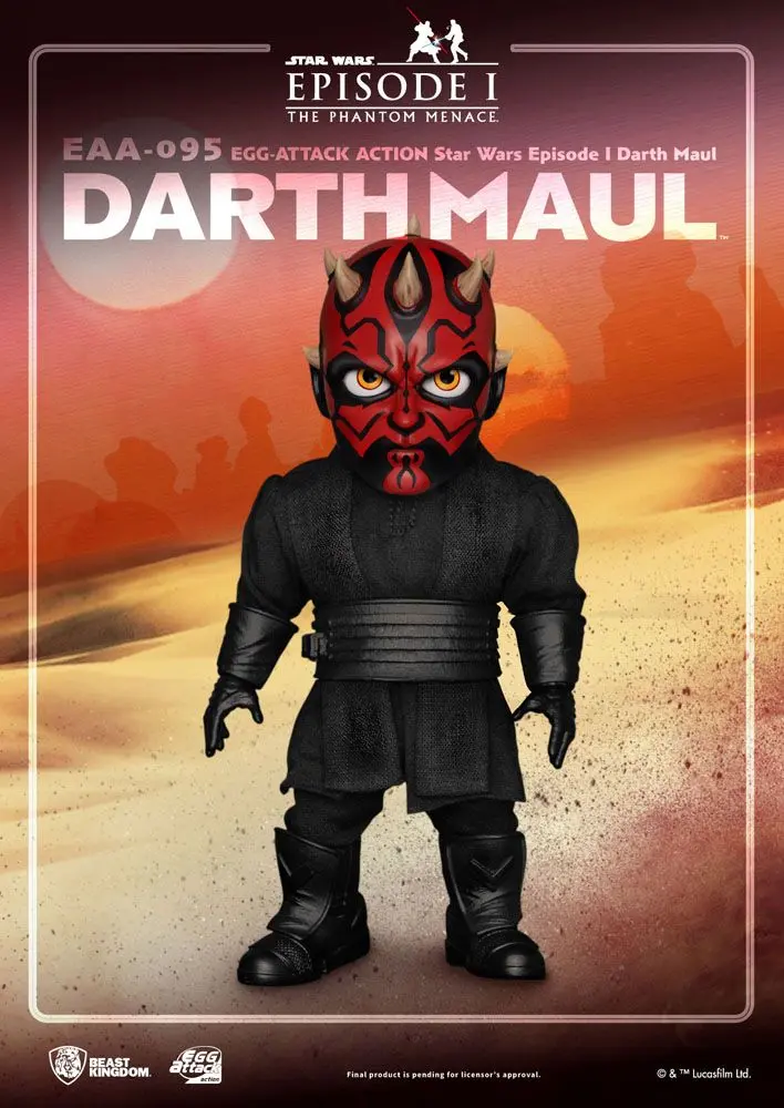 Star Wars Episode I Egg Attack Action Figure Darth Maul 16 cm product photo