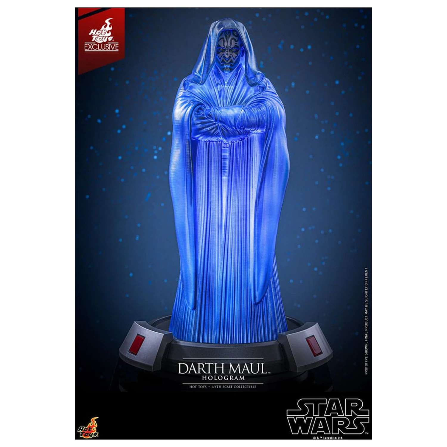 Star Wars Episode I Figure 1/6 Darth Maul Hologram Hot Toys Exclusive 30 cm product photo