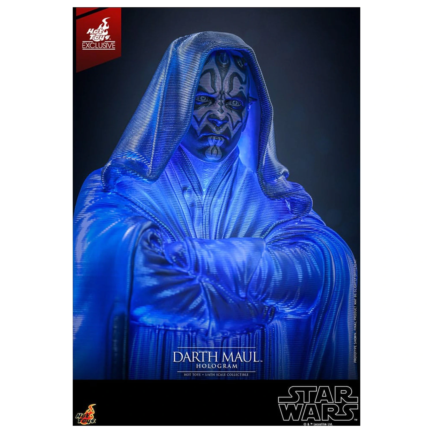 Star Wars Episode I Figure 1/6 Darth Maul Hologram Hot Toys Exclusive 30 cm product photo