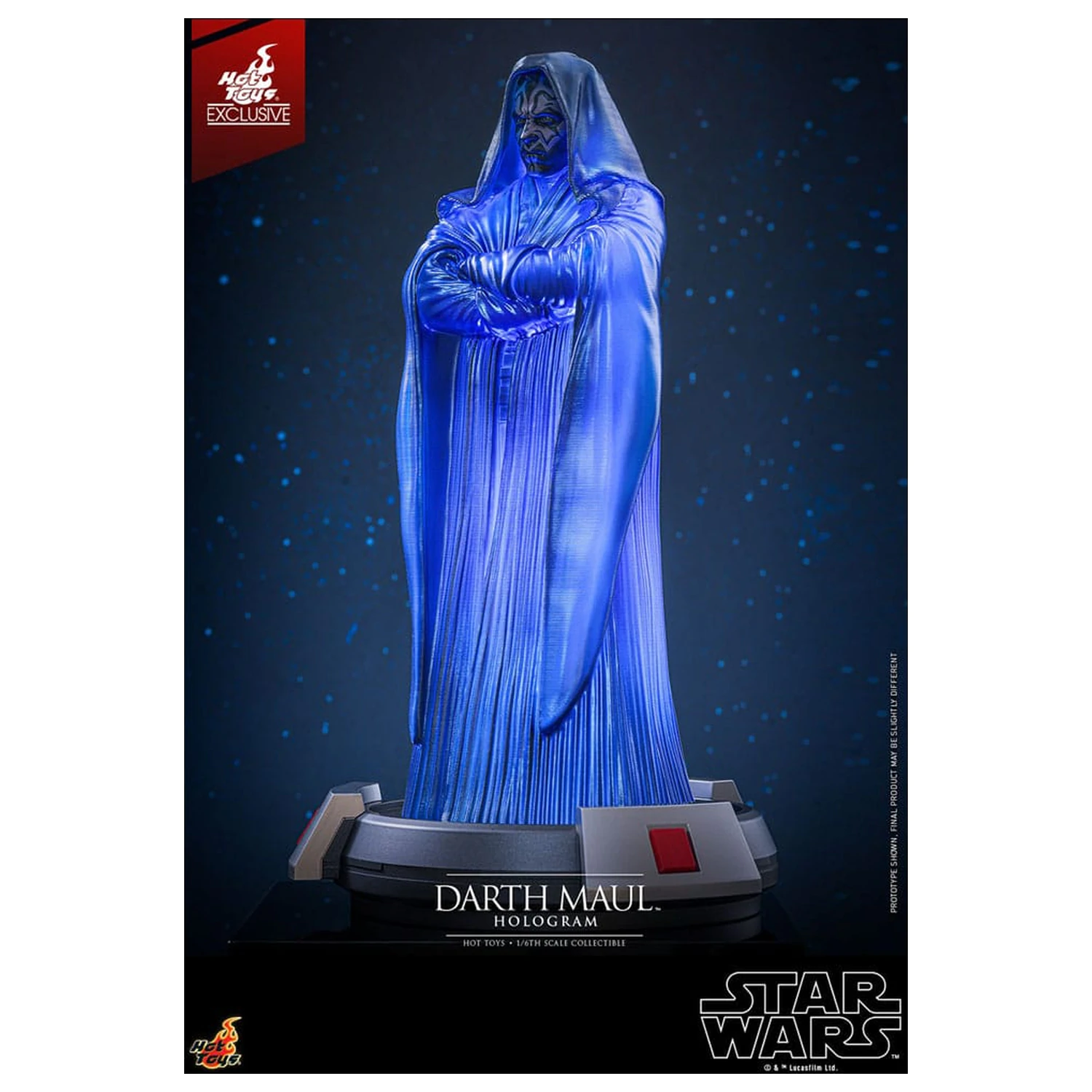 Star Wars Episode I Figure 1/6 Darth Maul Hologram Hot Toys Exclusive 30 cm product photo