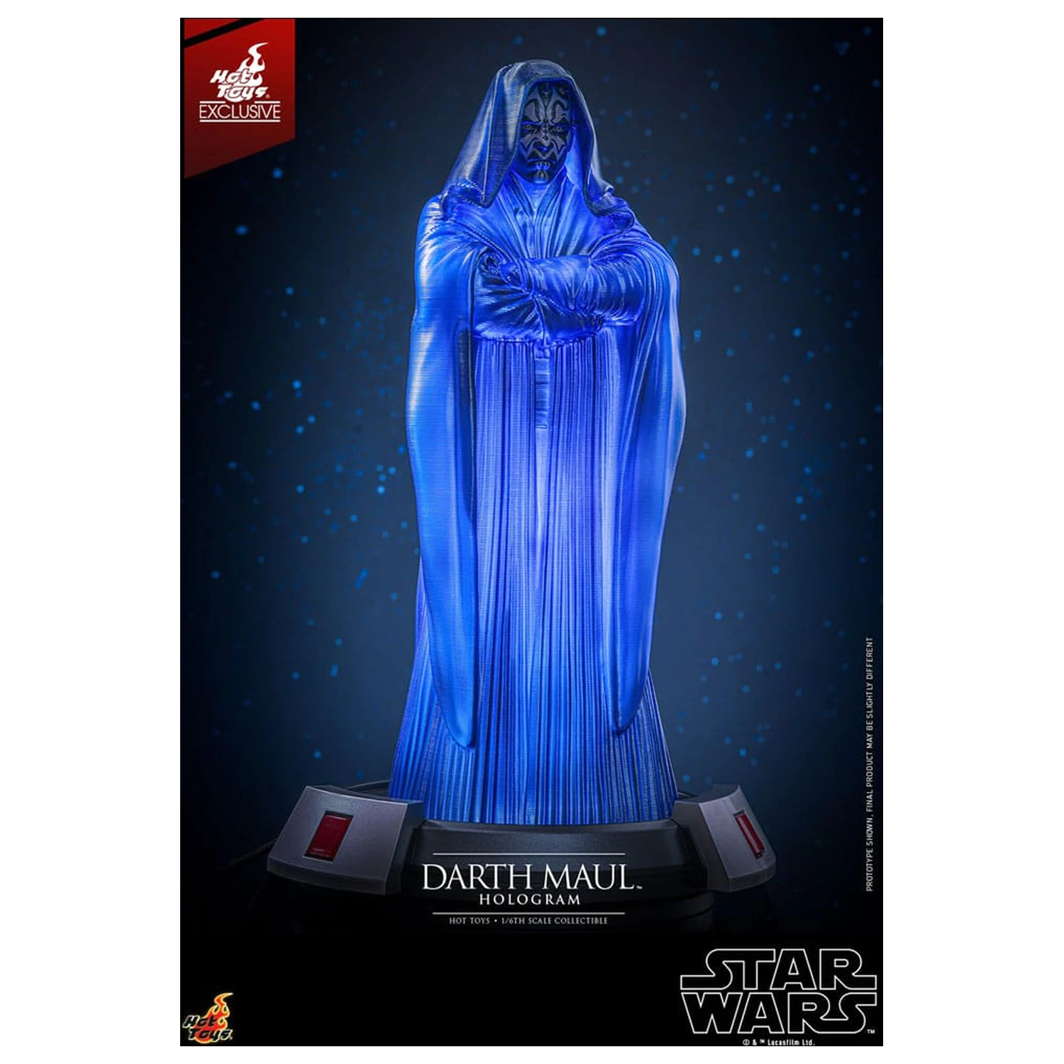 Star Wars Episode I Figure 1/6 Darth Maul Hologram Hot Toys Exclusive 30 cm product photo