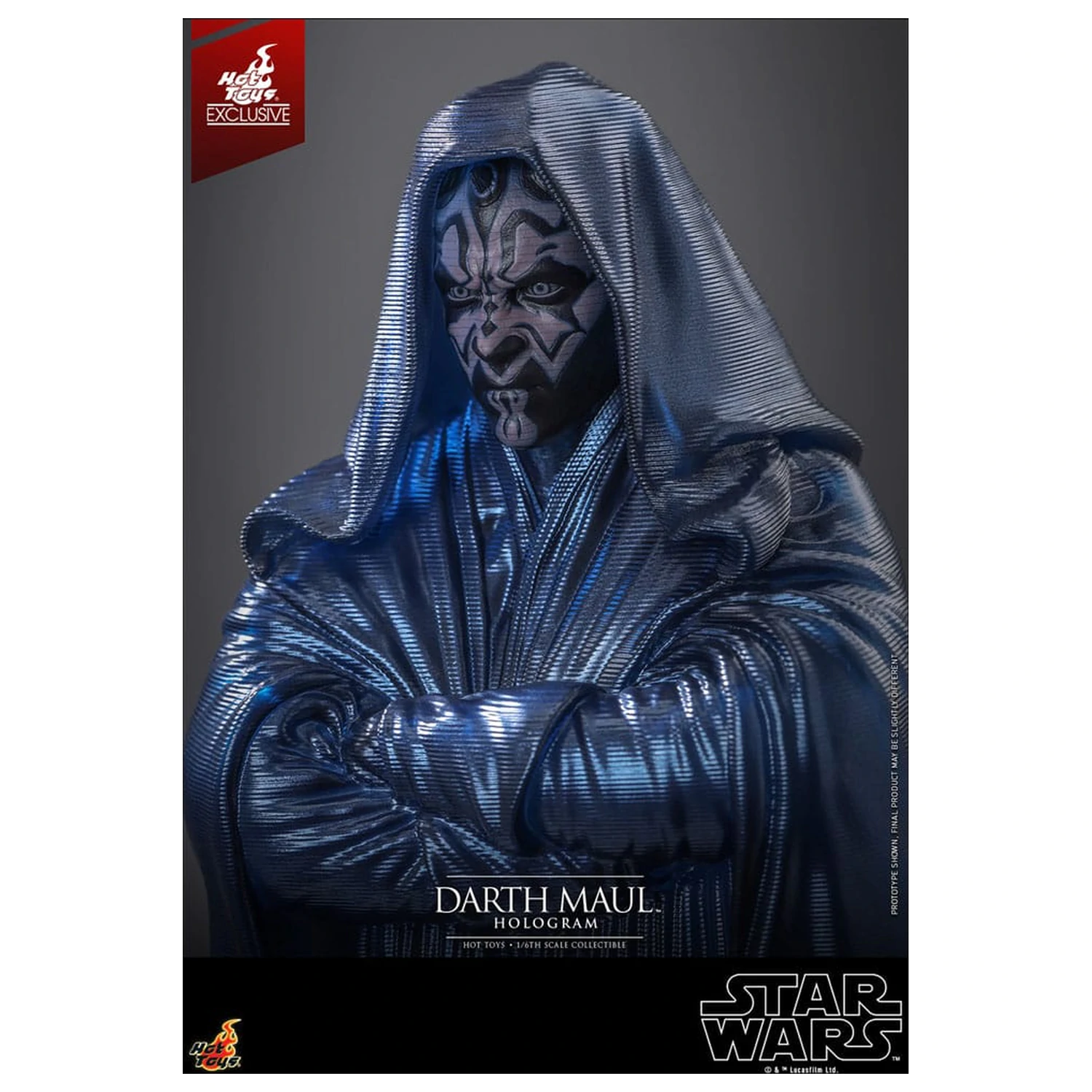 Star Wars Episode I Figure 1/6 Darth Maul Hologram Hot Toys Exclusive 30 cm product photo