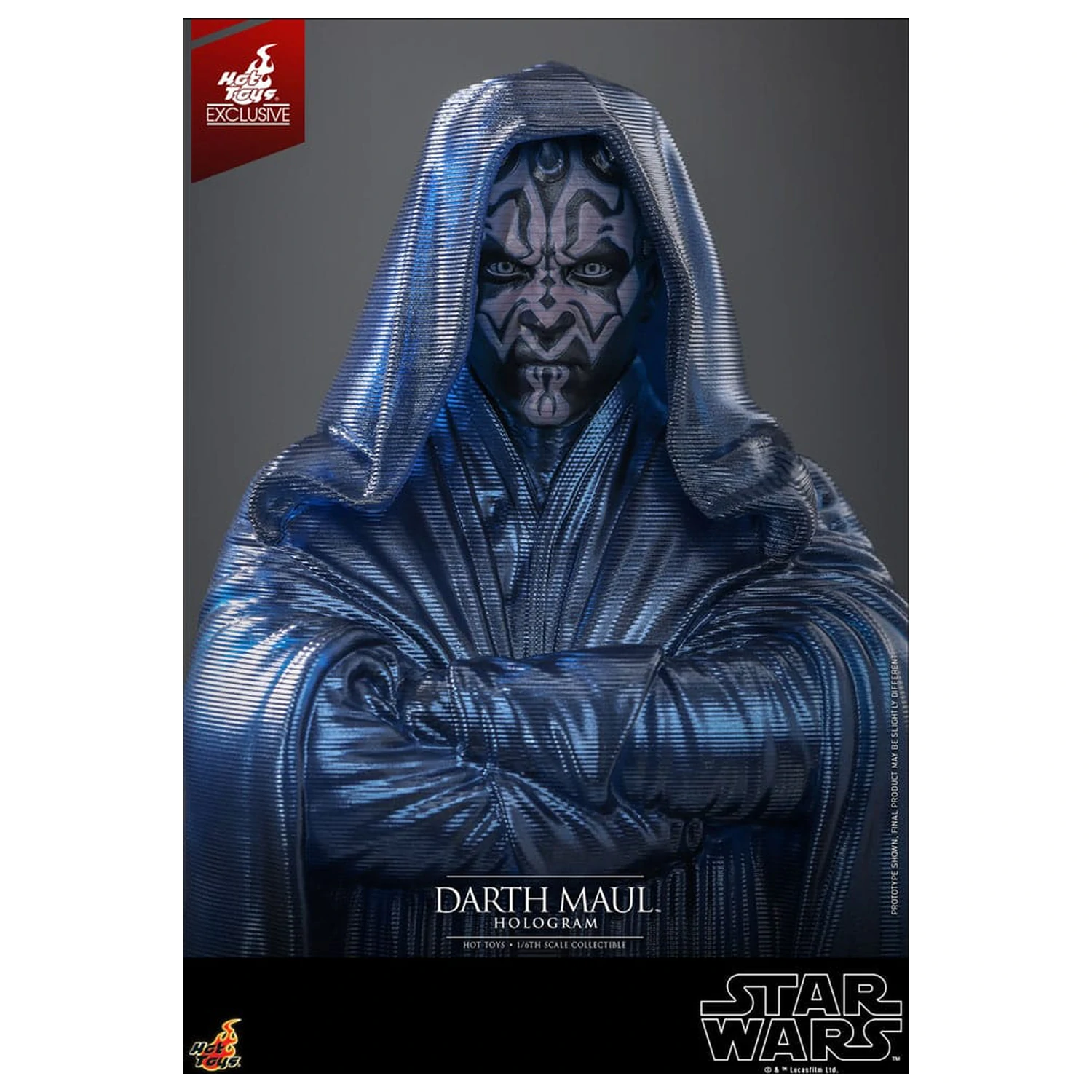 Star Wars Episode I Figure 1/6 Darth Maul Hologram Hot Toys Exclusive 30 cm product photo