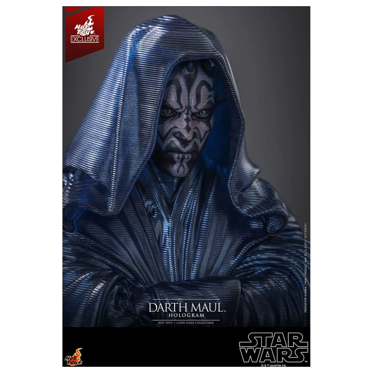 Star Wars Episode I Figure 1/6 Darth Maul Hologram Hot Toys Exclusive 30 cm product photo