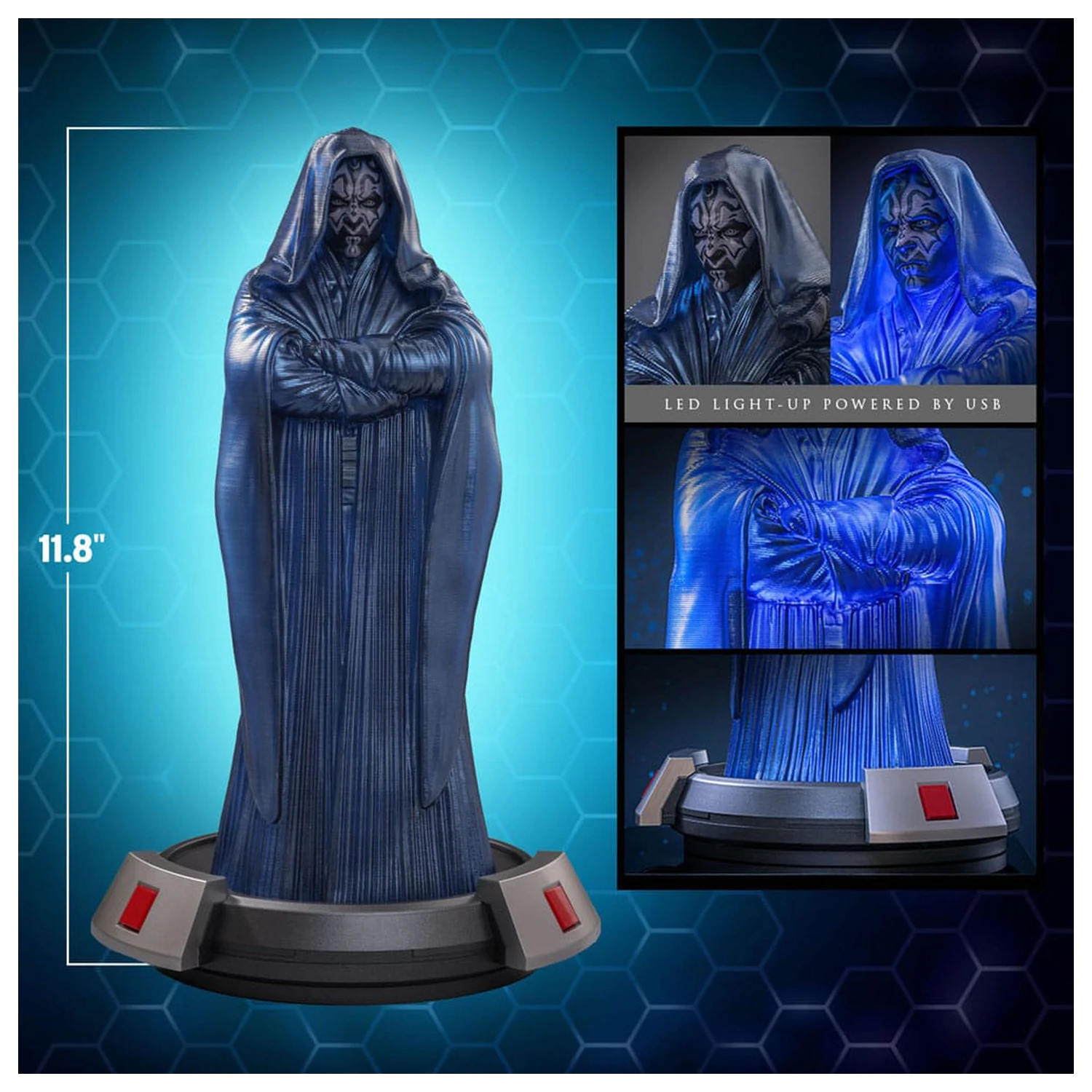 Star Wars Episode I Figure 1/6 Darth Maul Hologram Hot Toys Exclusive 30 cm product photo