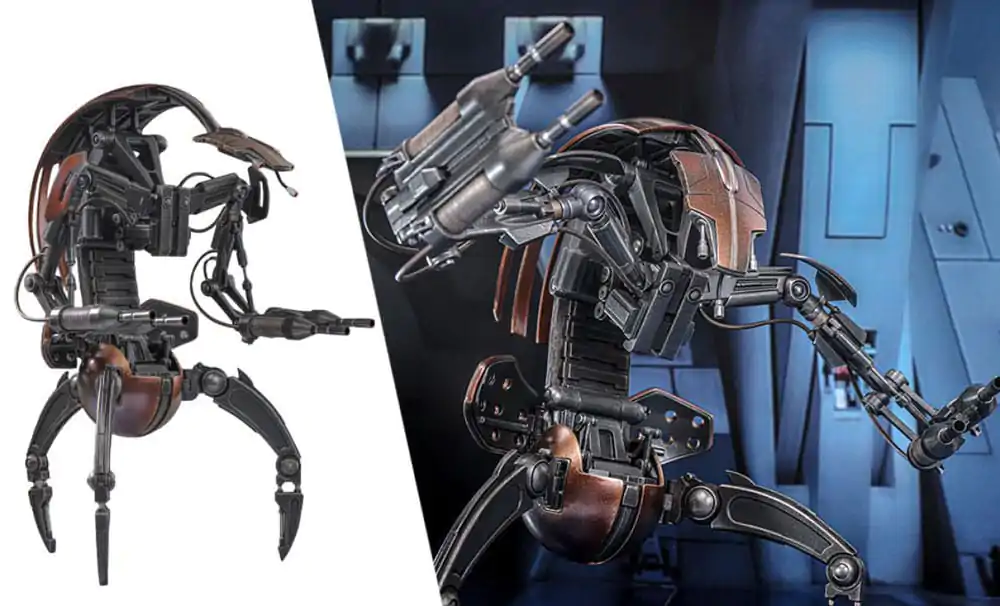 Star Wars Episode I Movie Masterpiece Action Figure 1/6 Droideka 27 cm product photo