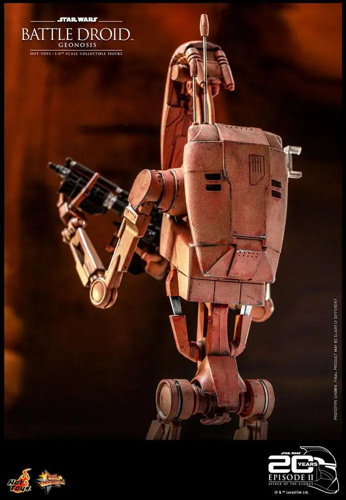 Star Wars: Episode II Action Figure 1/6 Battle Droid (Geonosis) 31 cm product photo