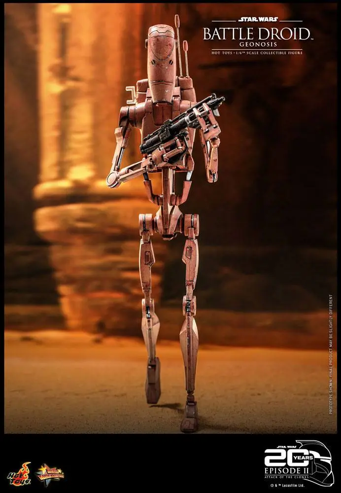 Star Wars: Episode II Action Figure 1/6 Battle Droid (Geonosis) 31 cm product photo