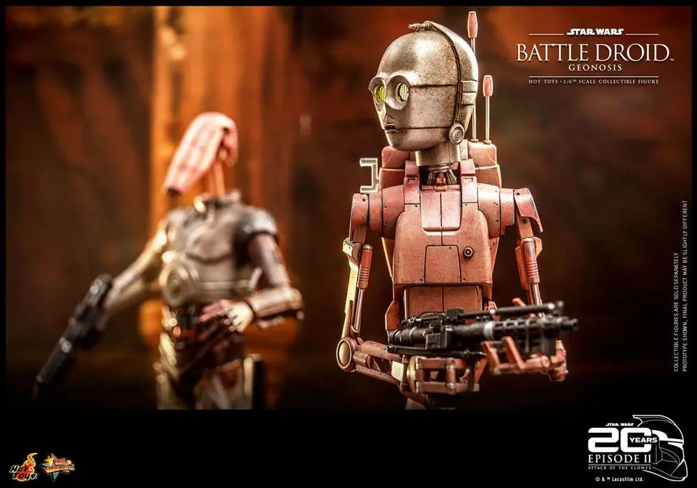Star Wars: Episode II Action Figure 1/6 Battle Droid (Geonosis) 31 cm product photo