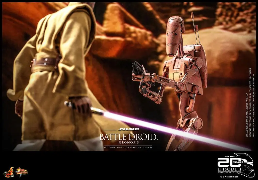 Star Wars: Episode II Action Figure 1/6 Battle Droid (Geonosis) 31 cm product photo
