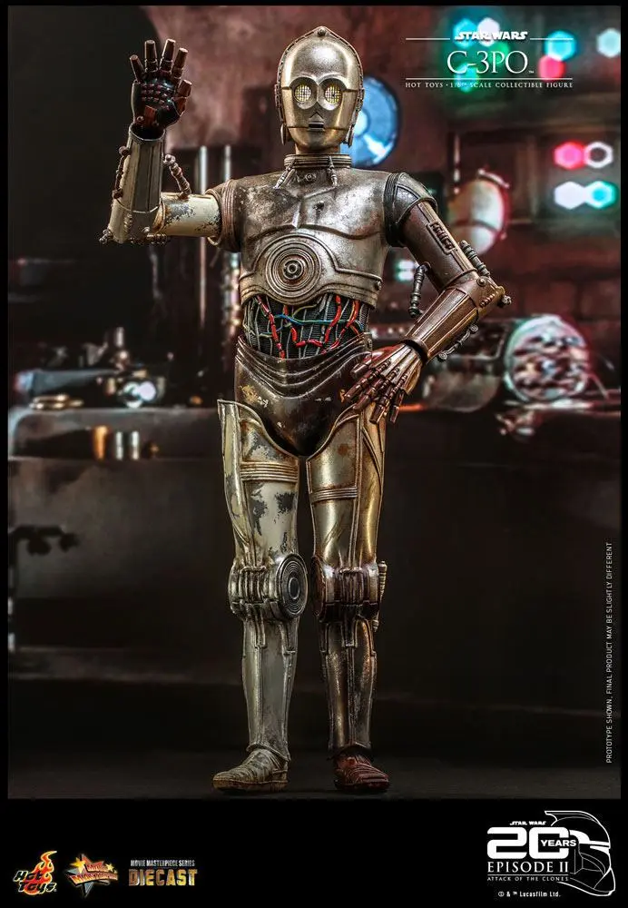 Star Wars: Episode II Action Figure 1/6 C-3PO 29 cm product photo