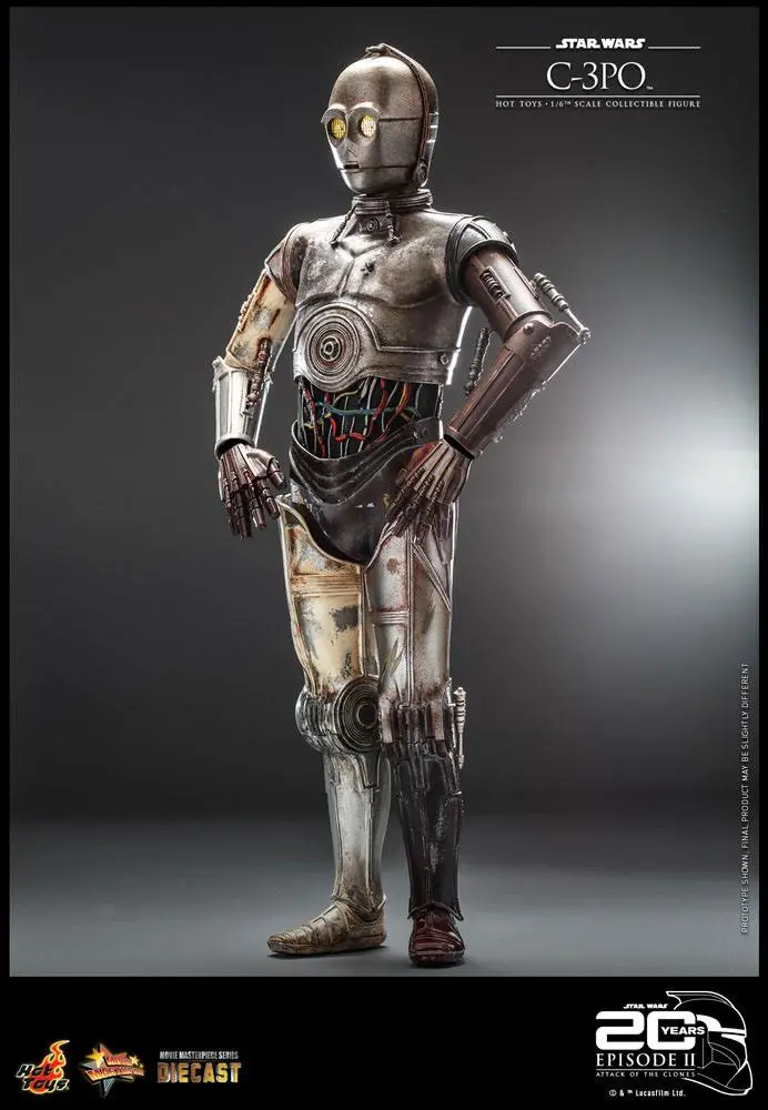 Star Wars: Episode II Action Figure 1/6 C-3PO 29 cm product photo