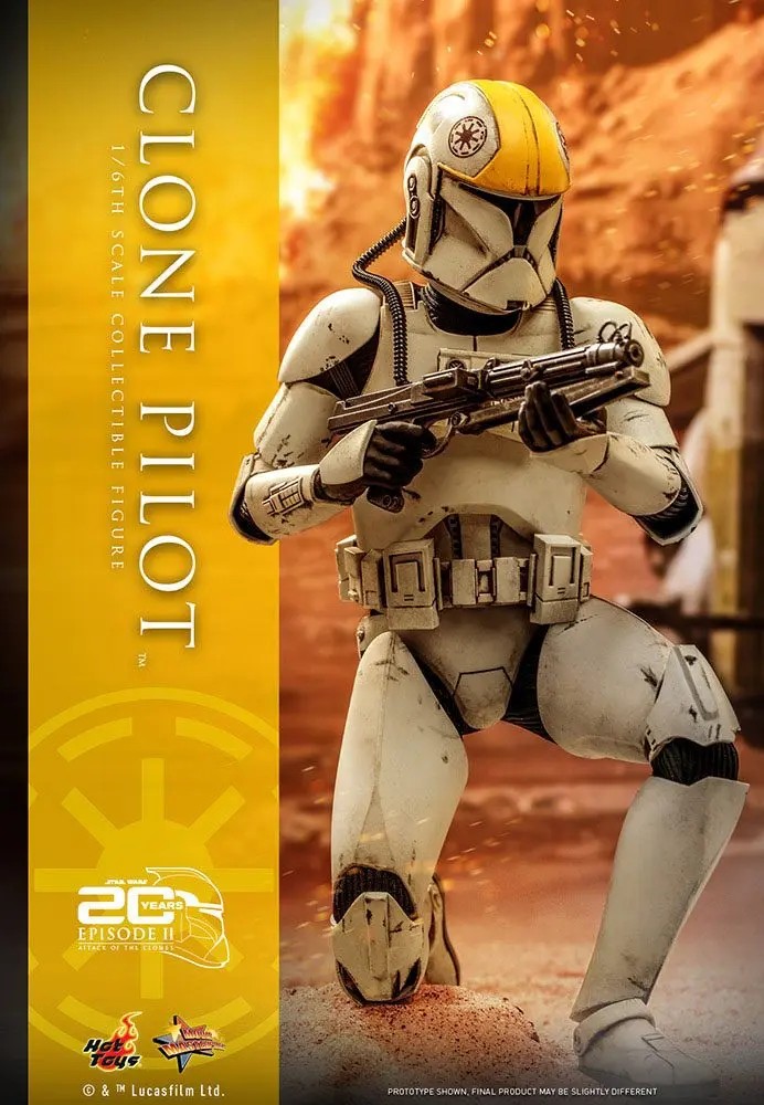 Star Wars: Episode II Action Figure 1/6 Clone Pilot 30 cm product photo