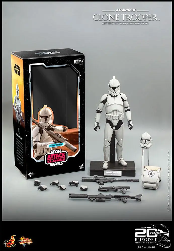 Star Wars: Episode II Action Figure 1/6 Clone Trooper 30 cm product photo