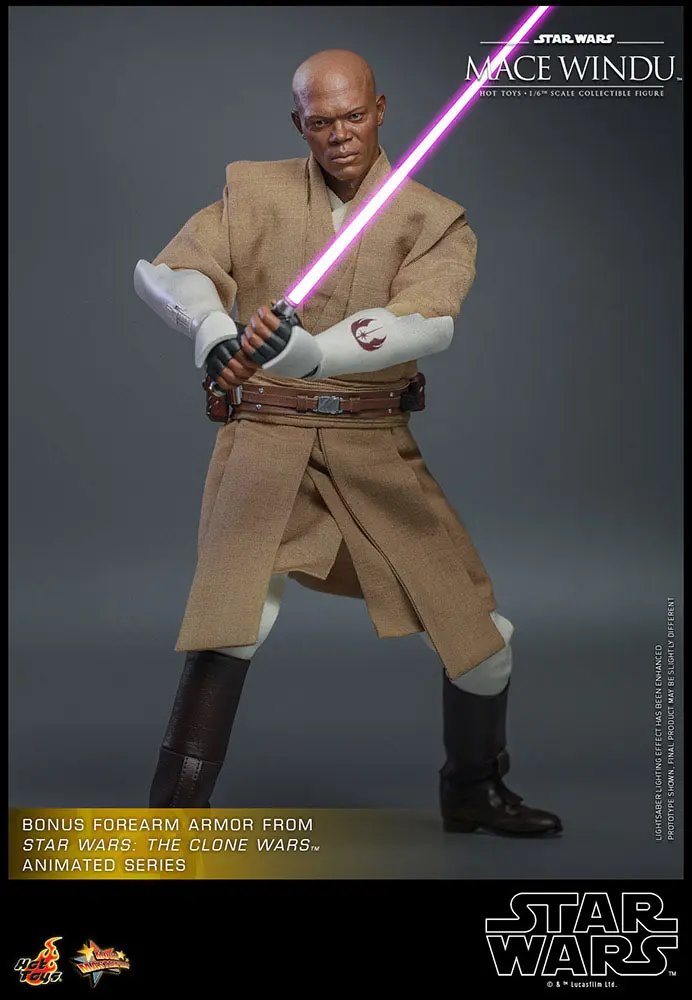 Star Wars: Episode II Action Figure 1/6 Mace Windu 32 cm product photo