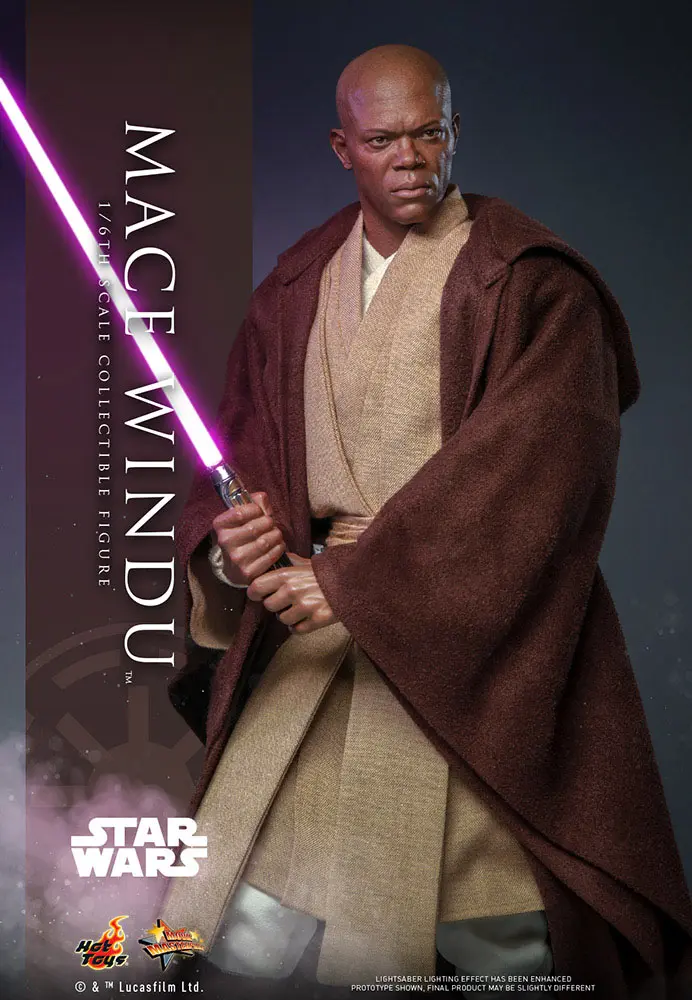 Star Wars: Episode II Action Figure 1/6 Mace Windu 32 cm product photo
