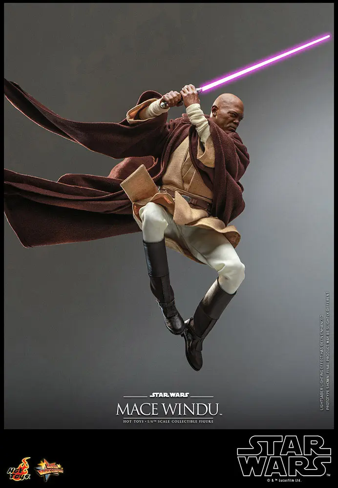 Star Wars: Episode II Action Figure 1/6 Mace Windu 32 cm product photo