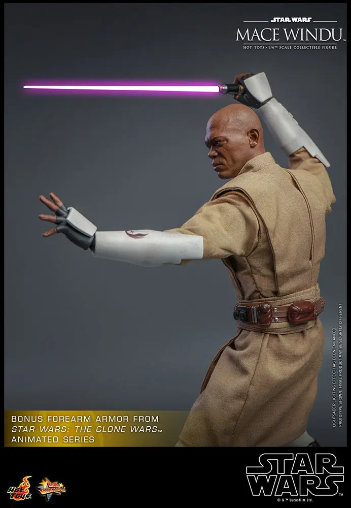 Star Wars: Episode II Action Figure 1/6 Mace Windu 32 cm product photo