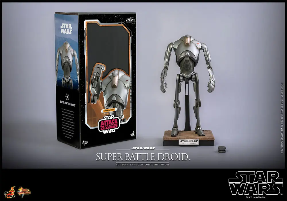 Star Wars: Episode II 1/6 Figure Super Battle Droid 32 cm product photo
