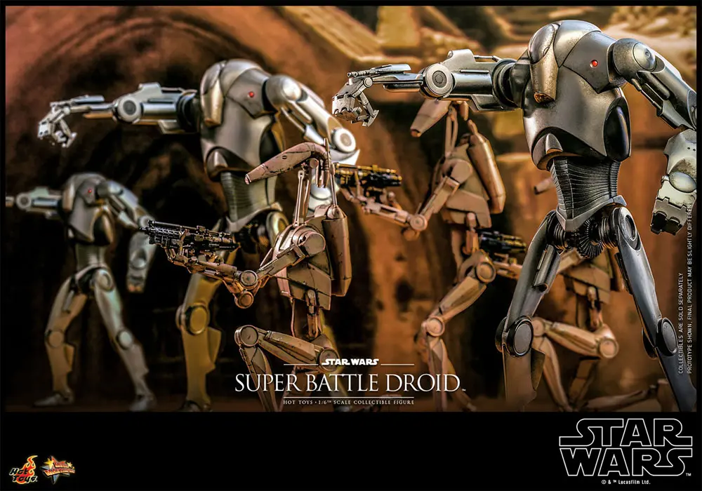 Star Wars: Episode II 1/6 Figure Super Battle Droid 32 cm product photo