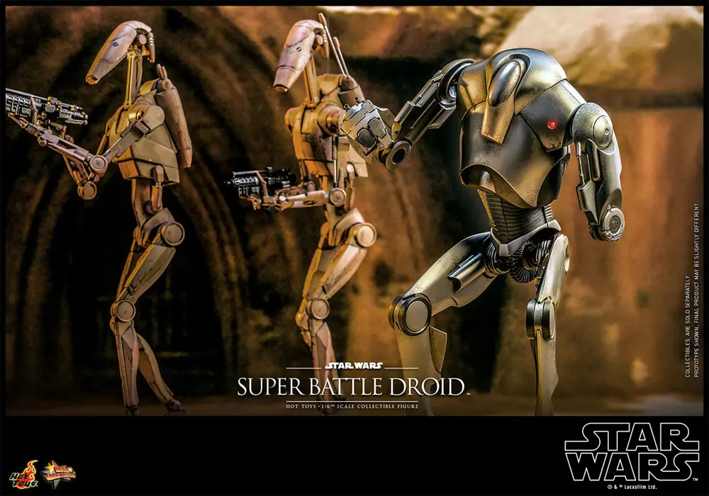 Star Wars: Episode II 1/6 Figure Super Battle Droid 32 cm product photo