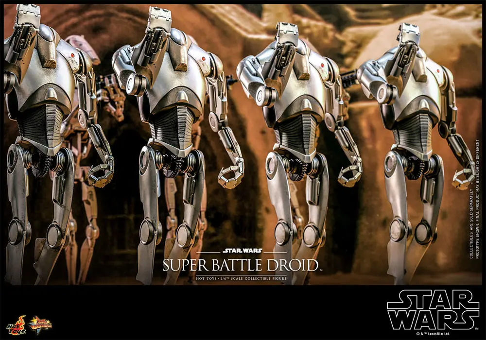 Star Wars: Episode II 1/6 Figure Super Battle Droid 32 cm product photo