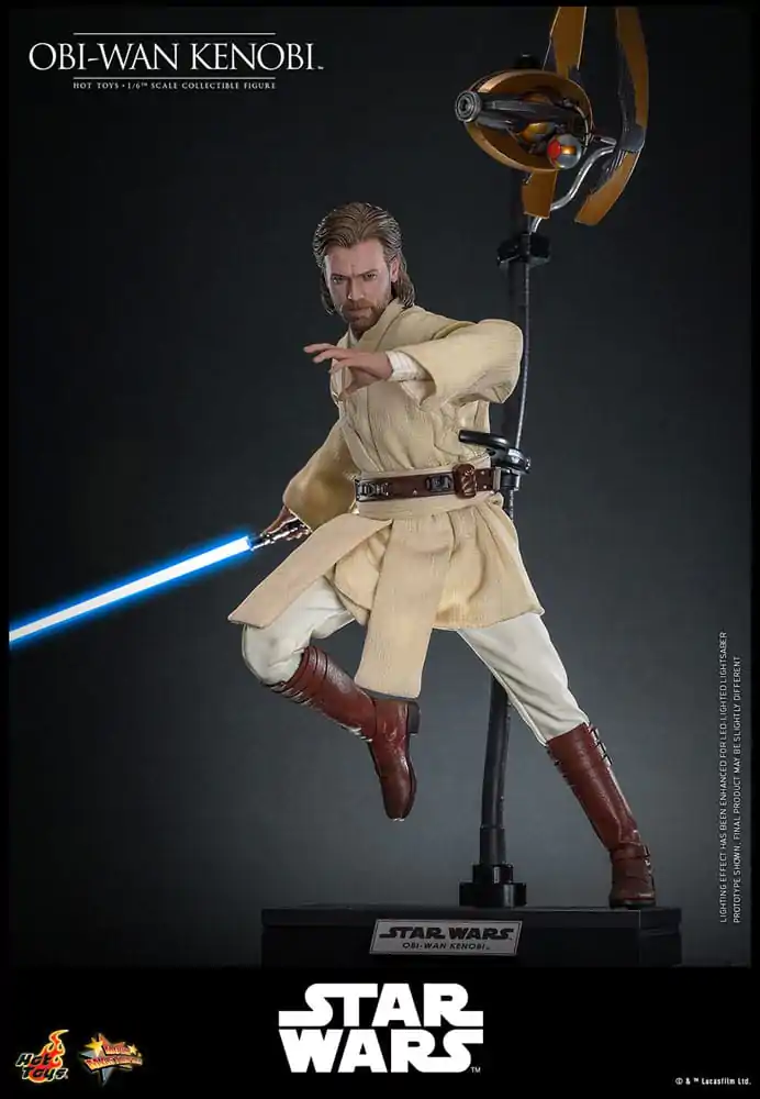 Star Wars: Episode II - Attack of the Clones Action Figure 1/6 Obi-Wan Kenobi 31 cm product photo