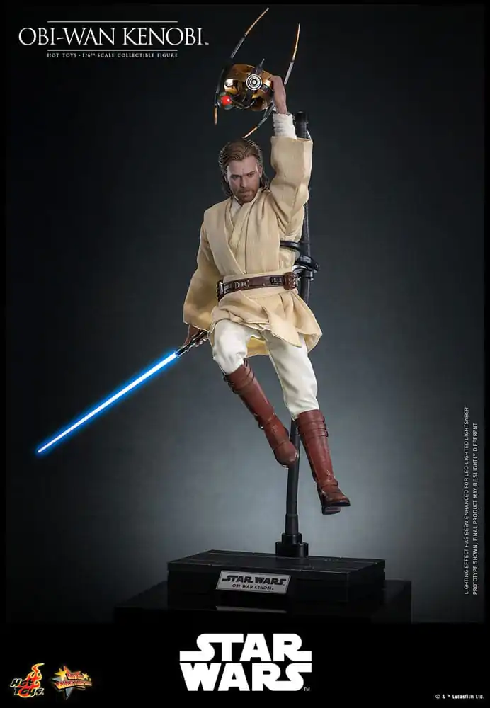 Star Wars: Episode II - Attack of the Clones Action Figure 1/6 Obi-Wan Kenobi 31 cm product photo