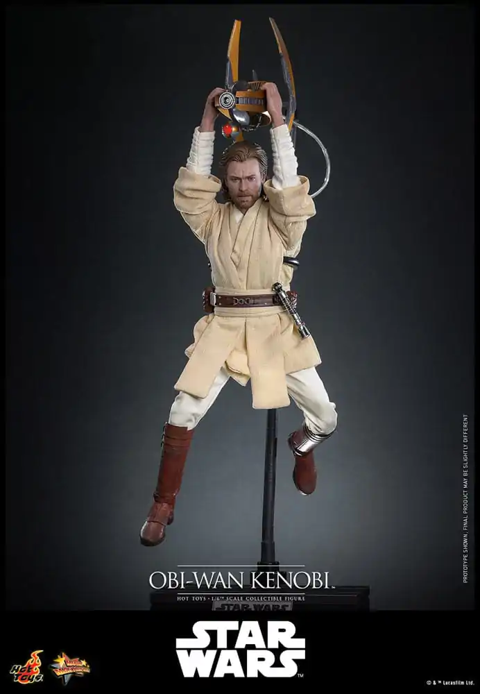 Star Wars: Episode II - Attack of the Clones Action Figure 1/6 Obi-Wan Kenobi 31 cm product photo