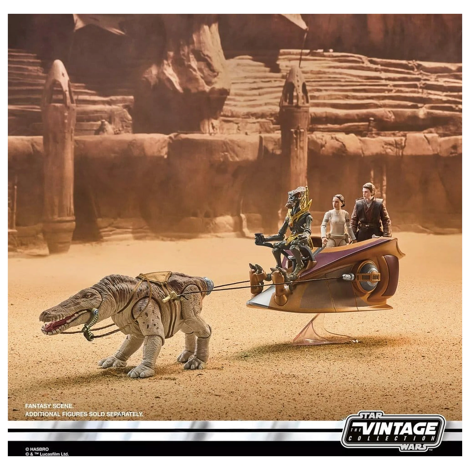 Star Wars Episode II Vintage Collection Action Figure 2-Pack Orray & Geonosian Picador 10 cm product photo