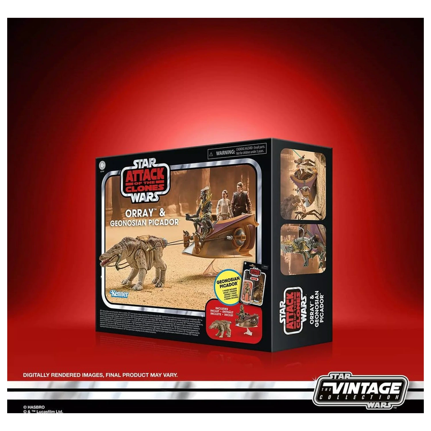 Star Wars Episode II Vintage Collection Action Figure 2-Pack Orray & Geonosian Picador 10 cm product photo