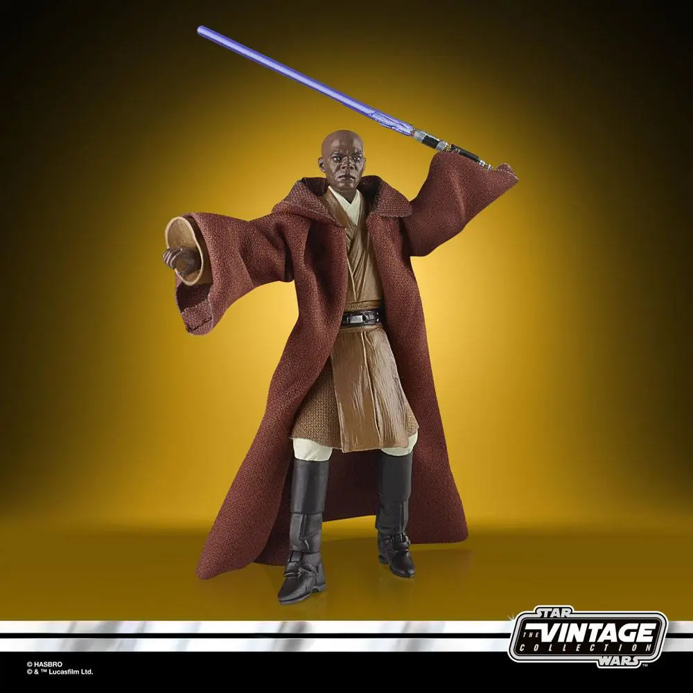 Star Wars Episode II Vintage Collection Action Figure 2022 Mace Windu 10 cm product photo