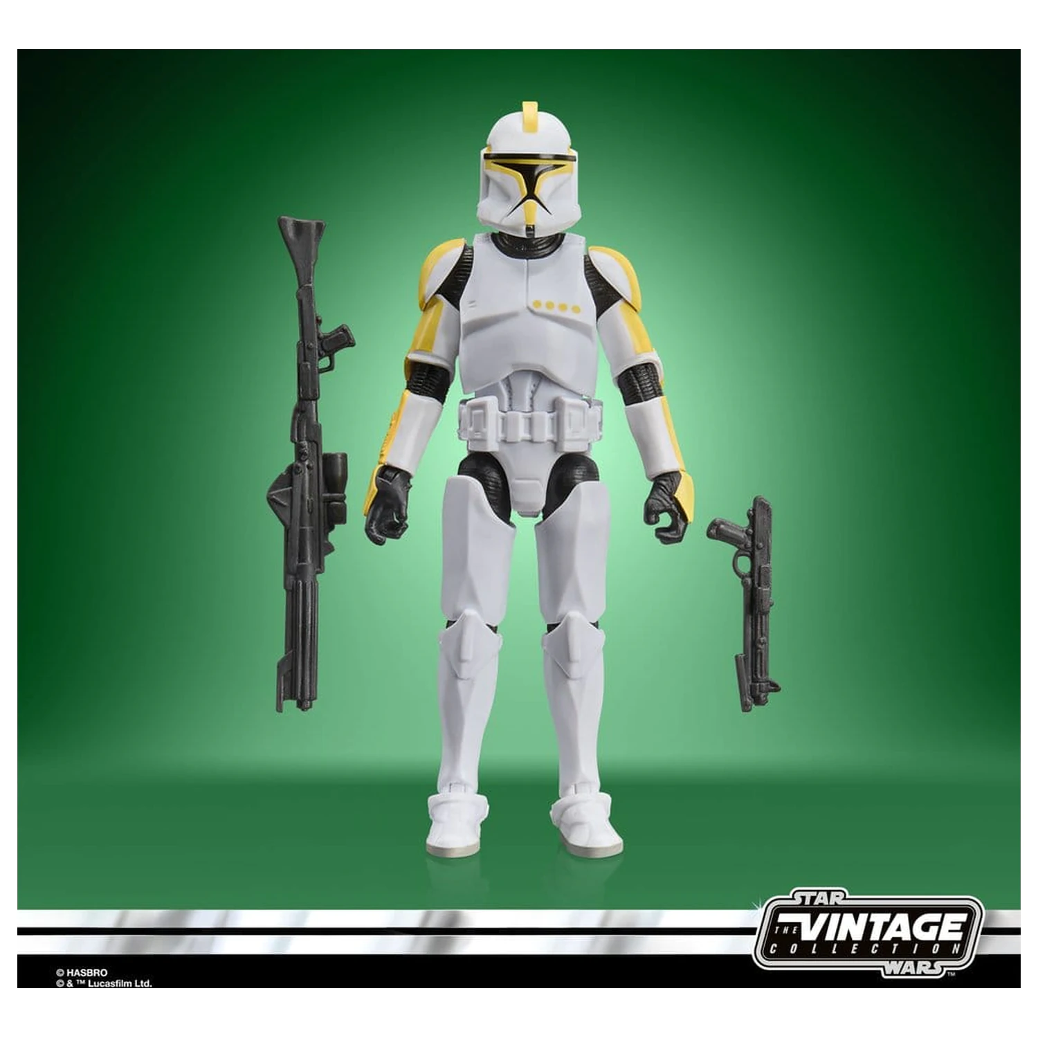 Star Wars Episode II Vintage Collection Action Figure Clone Trooper Commander 10 cm product photo