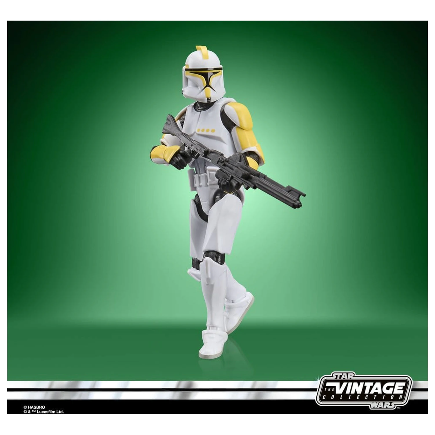 Star Wars Episode II Vintage Collection Action Figure Clone Trooper Commander 10 cm product photo