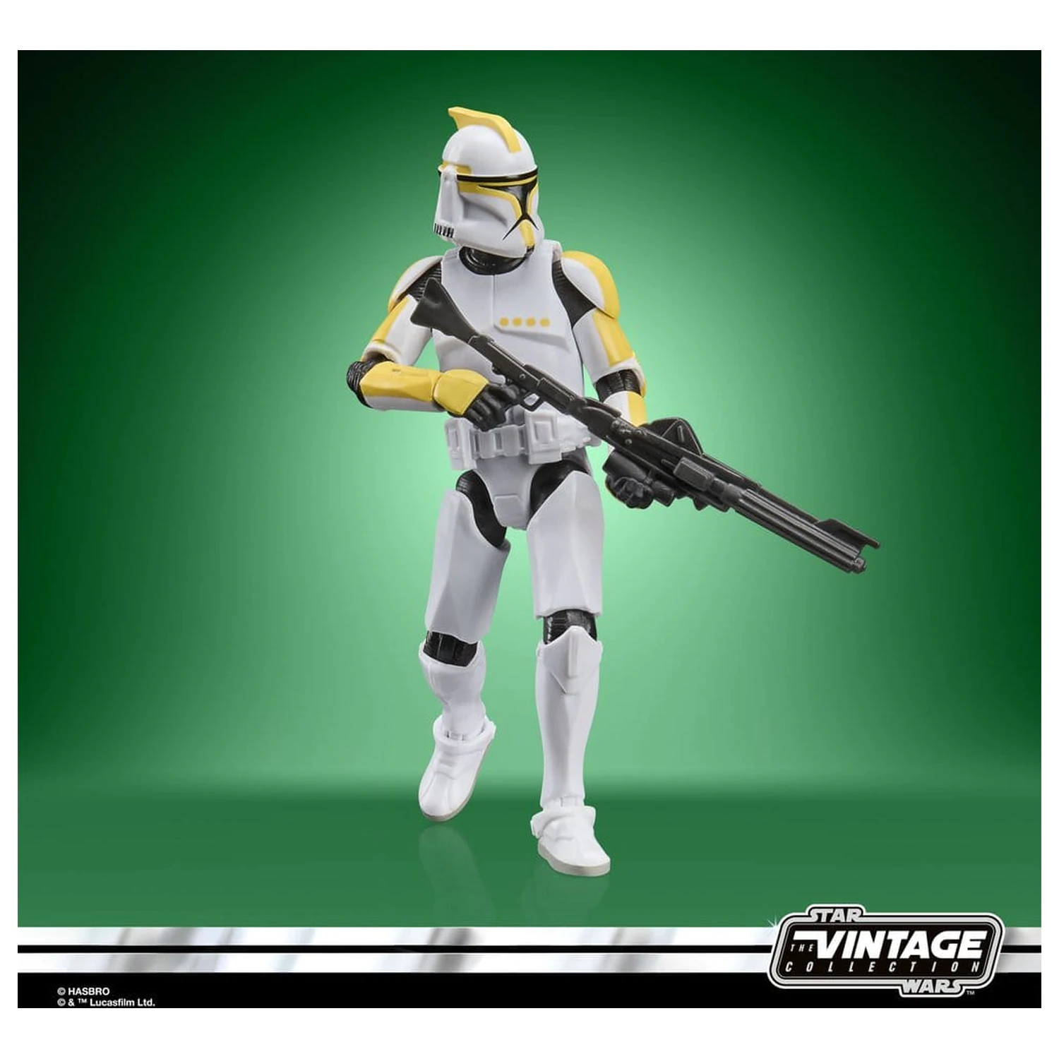 Star Wars Episode II Vintage Collection Action Figure Clone Trooper Commander 10 cm product photo