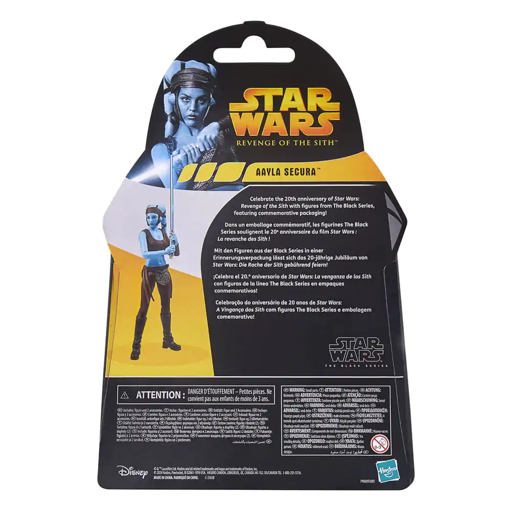 Star Wars Episode III Black Series Action Figure 20th Anniversary Aayla Secura 15 cm product photo