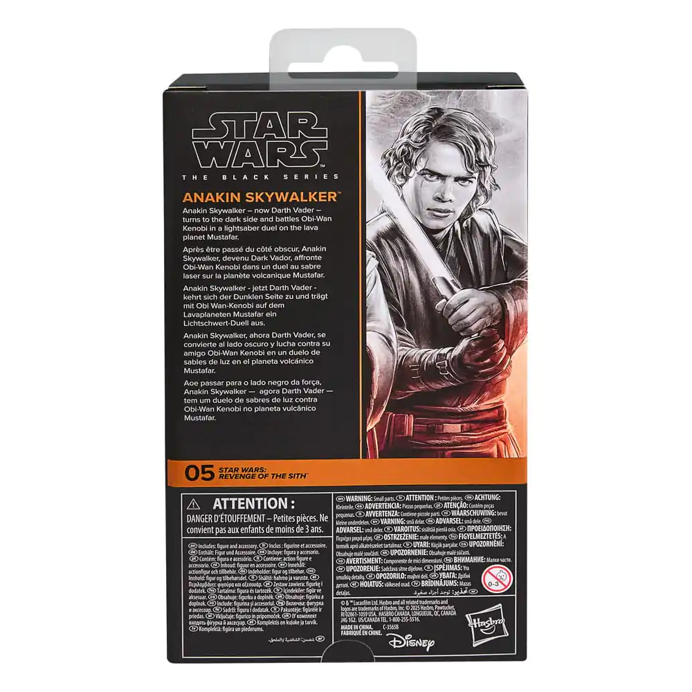 Star Wars Episode III Black Series Action Figure Anakin Skywalker 15 cm product photo
