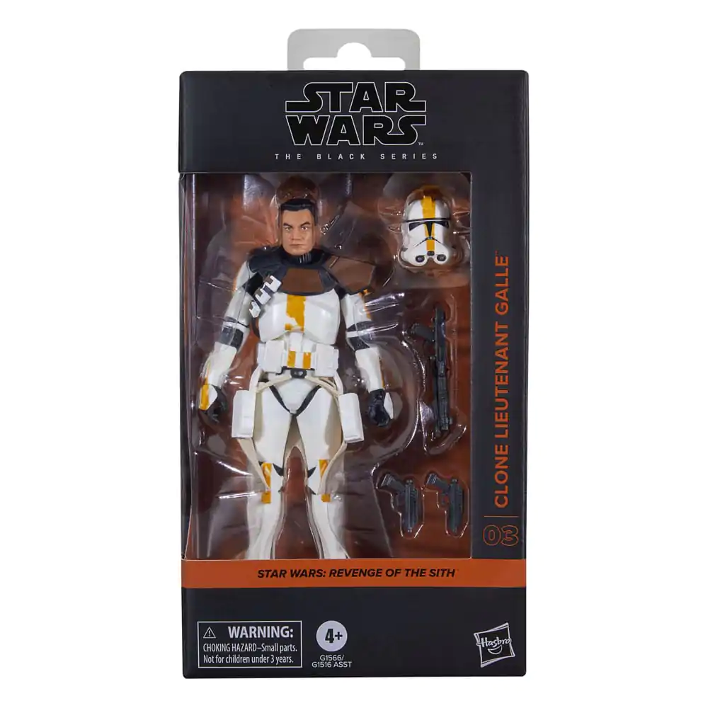 Star Wars Episode III Black Series Action Figure Clone Lieutenant Galle 15 cm product photo