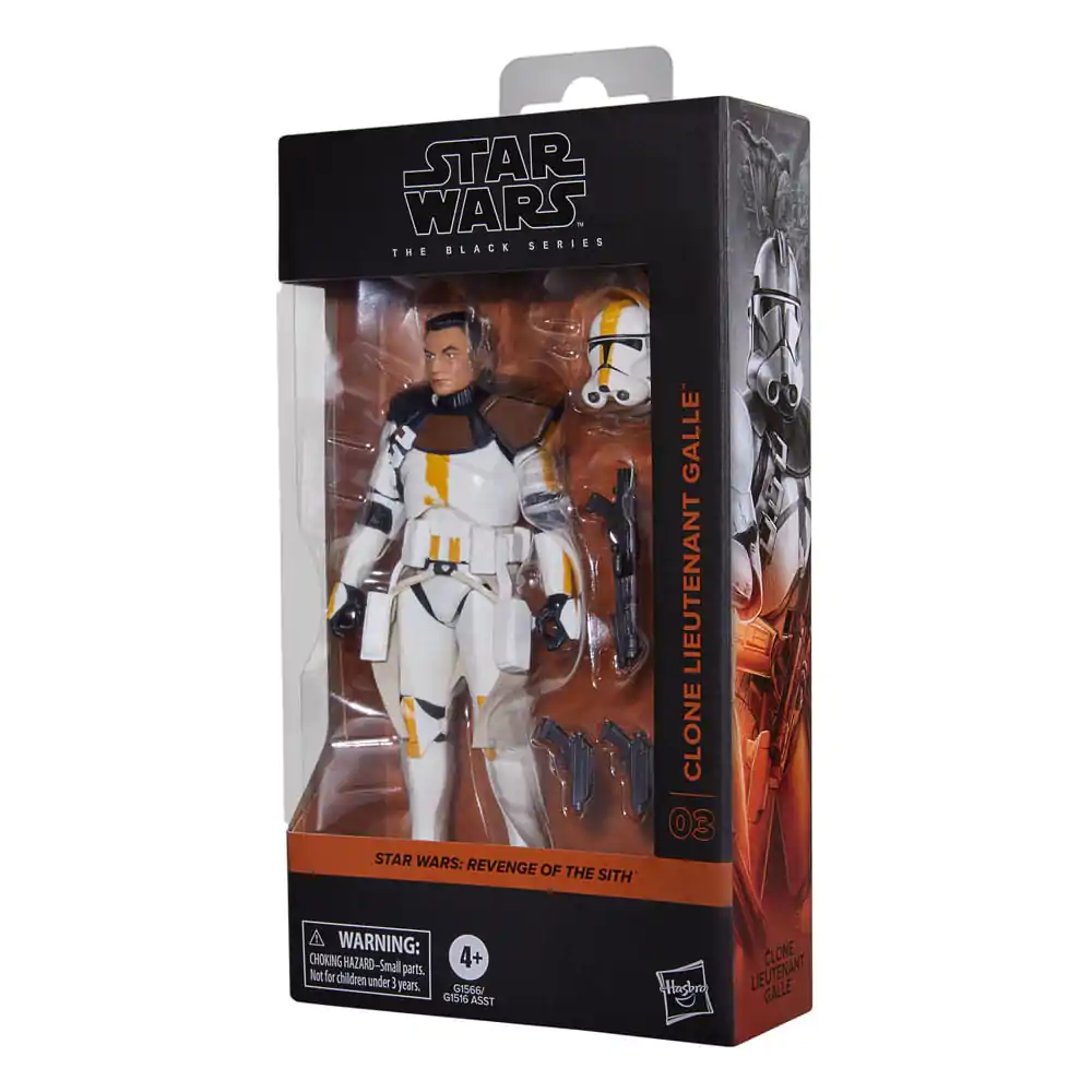 Star Wars Episode III Black Series Action Figure Clone Lieutenant Galle 15 cm product photo