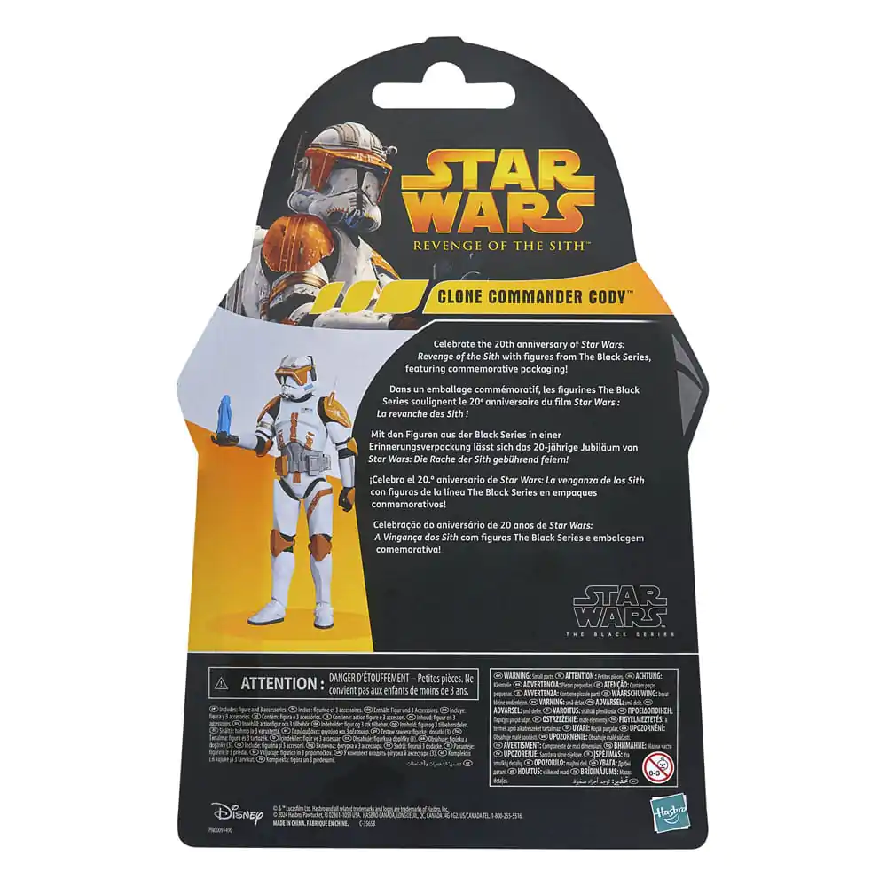 Star Wars Episode III Black Series Action Figure Commander Cody 15 cm product photo