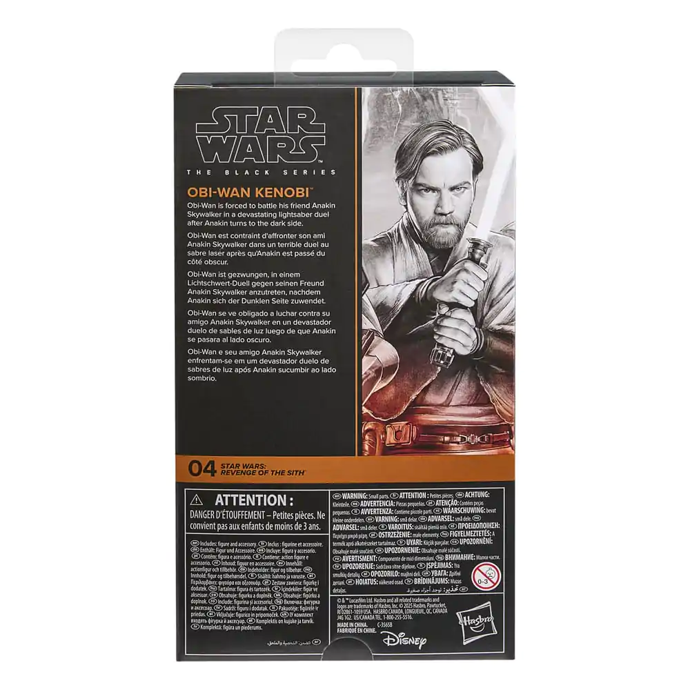 Star Wars Episode III Black Series Action Figure Obi-Wan Kenobi 15 cm product photo