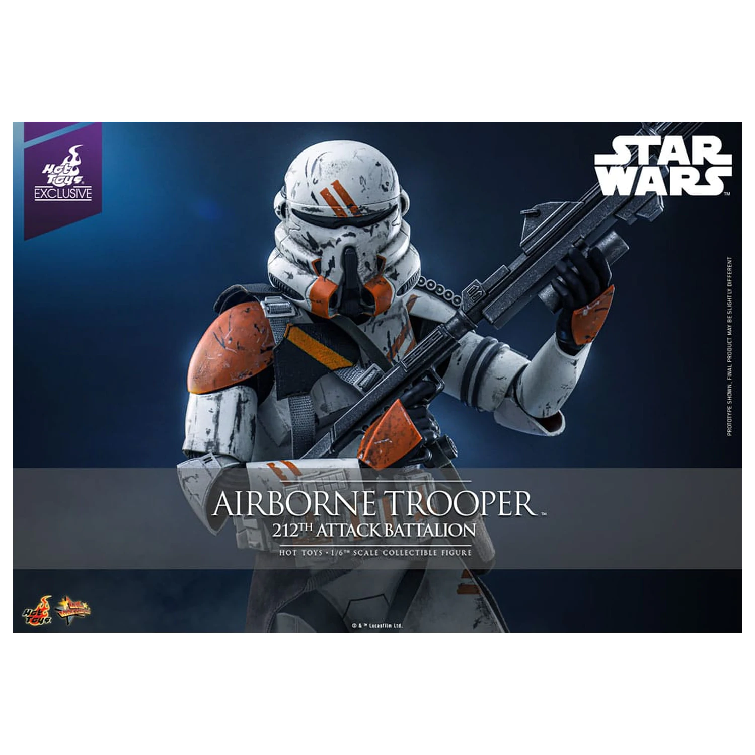 Star Wars: Episode III - Revenge of the Sith Action Figure 1/6 Airborne Trooper (212th Attack Battalion) 30 cm product photo