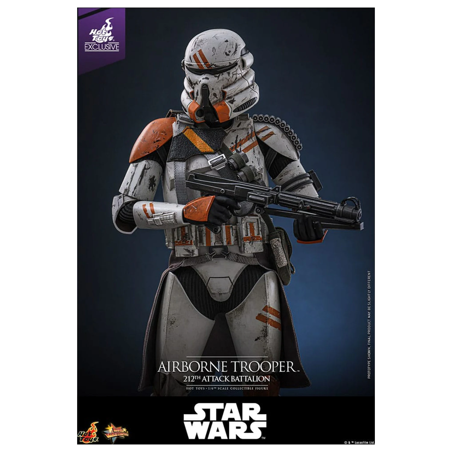 Star Wars: Episode III - Revenge of the Sith Action Figure 1/6 Airborne Trooper (212th Attack Battalion) 30 cm product photo
