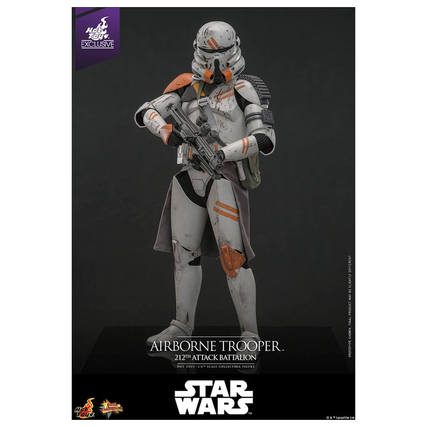 Star Wars: Episode III - Revenge of the Sith Action Figure 1/6 Airborne Trooper (212th Attack Battalion) 30 cm product photo