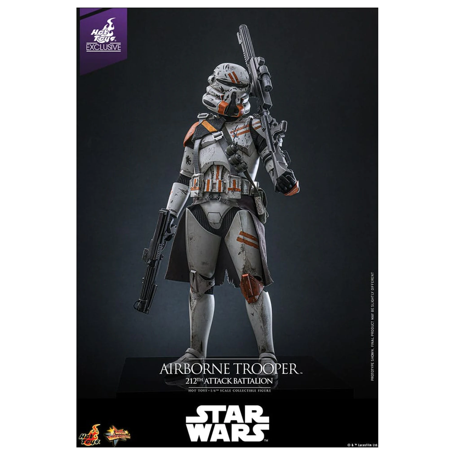 Star Wars: Episode III - Revenge of the Sith Action Figure 1/6 Airborne Trooper (212th Attack Battalion) 30 cm product photo